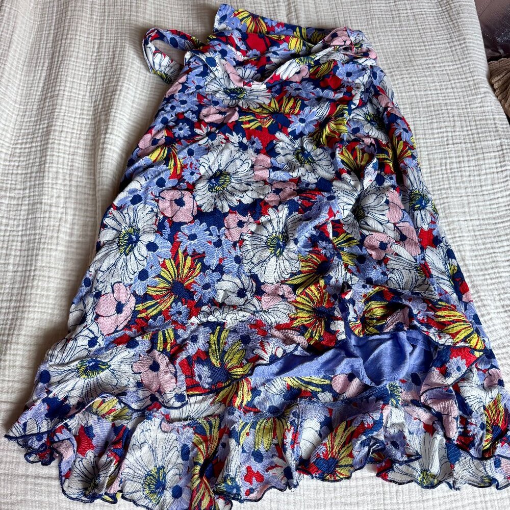 Anthropologie wrap skirt